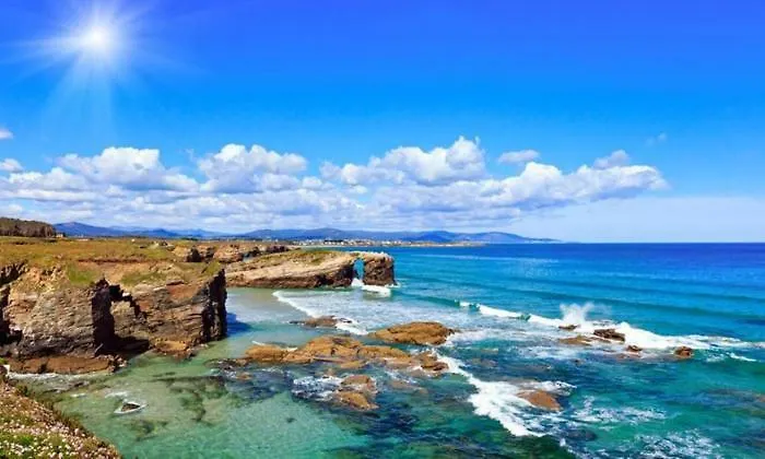 Precioso Con En Galicia / Playa Catedrales
